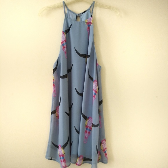 Show Me Your MuMu Dresses & Skirts - Show me Your MuMu Gomez Tunic Cow Skull Dress